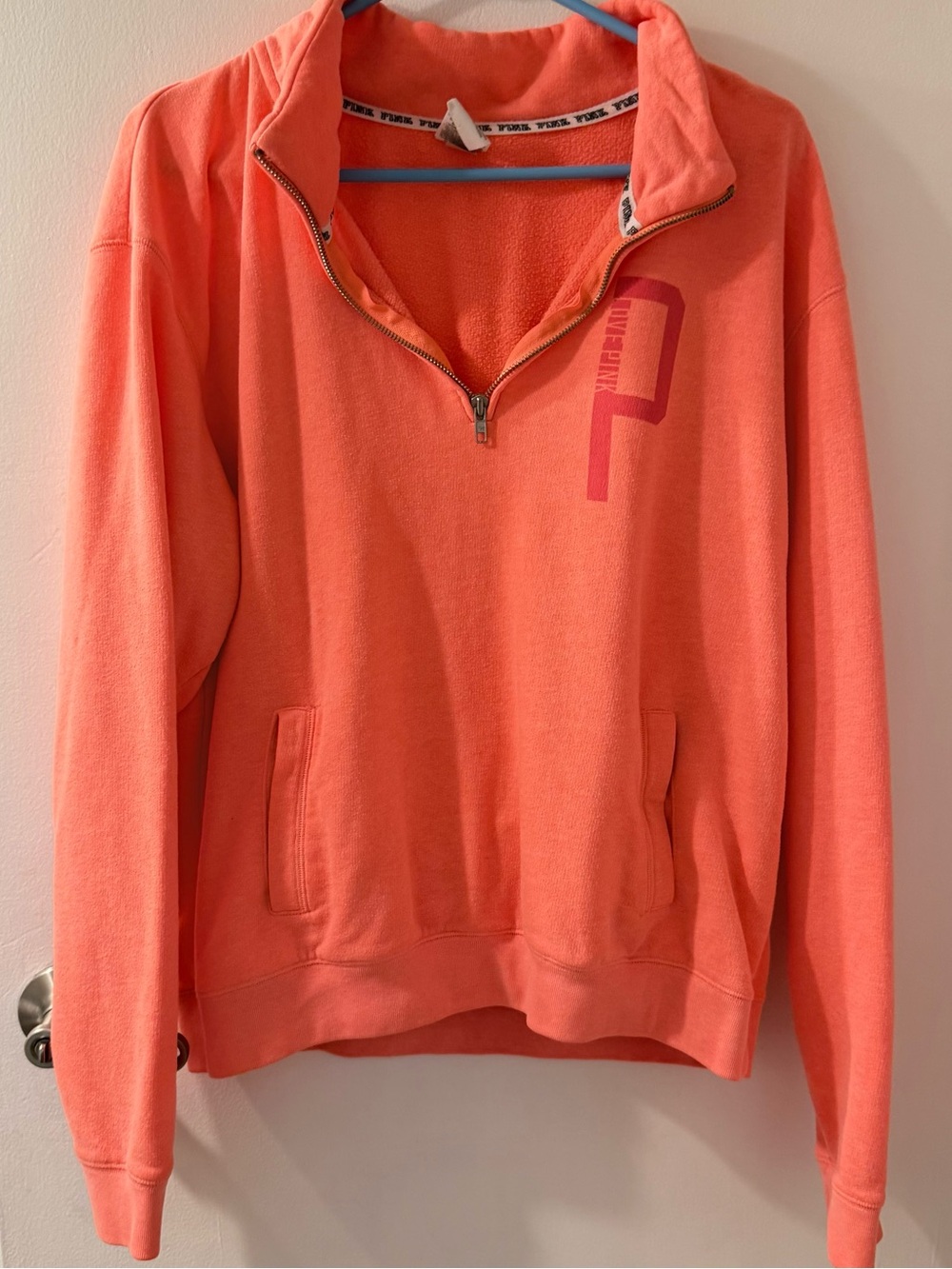 Victoria's Secret PINK Quarter-Zip Pullover